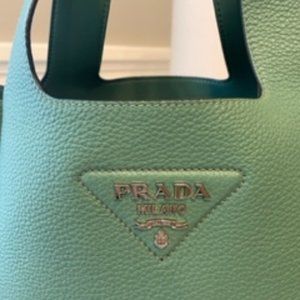 Green Prada Bag - NEW